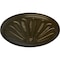 Ekena Millwork Brontes Ceiling Medallion (Fits Canopies up to 3 5/8"), Hand-Painted Green Gold, 25 1/2"OD x 5 1/2"P CM25BRGGS - alternate 4